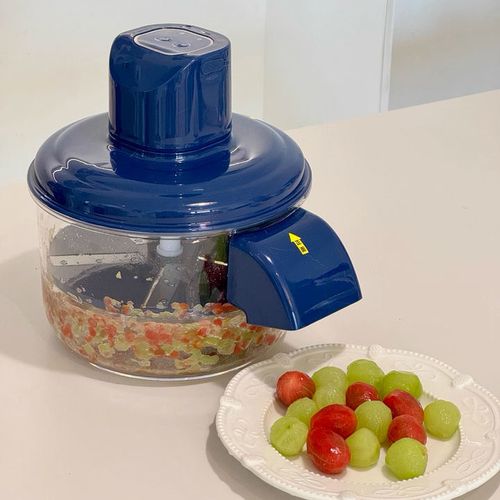 Electric Multi Use Food Peeler Machine for Fruit Skin Removal and Garlic Mincing