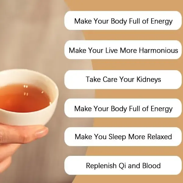Revitalizing Ginseng Five Treasures Tea for Men & Women
