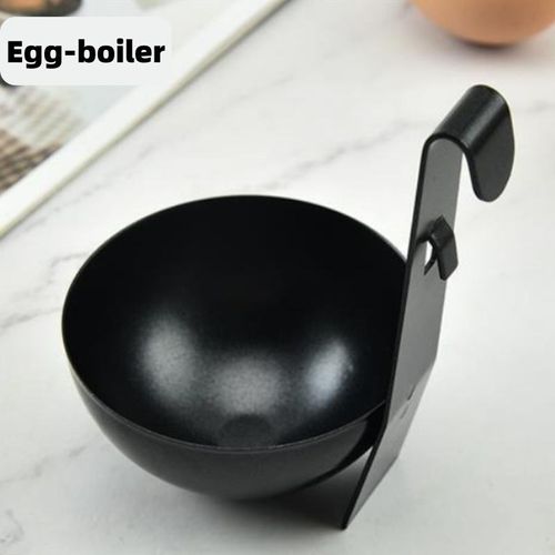 Kitchen Egg Poaching Cup with Hanging Handle for Steaming and Boiling Eggs
