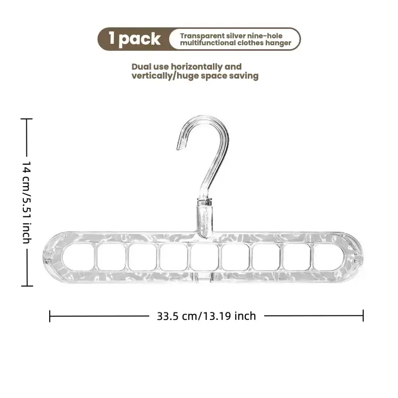 Multifunctional Magic Hanger Space Saving Clothes Hanger for Wardrobe