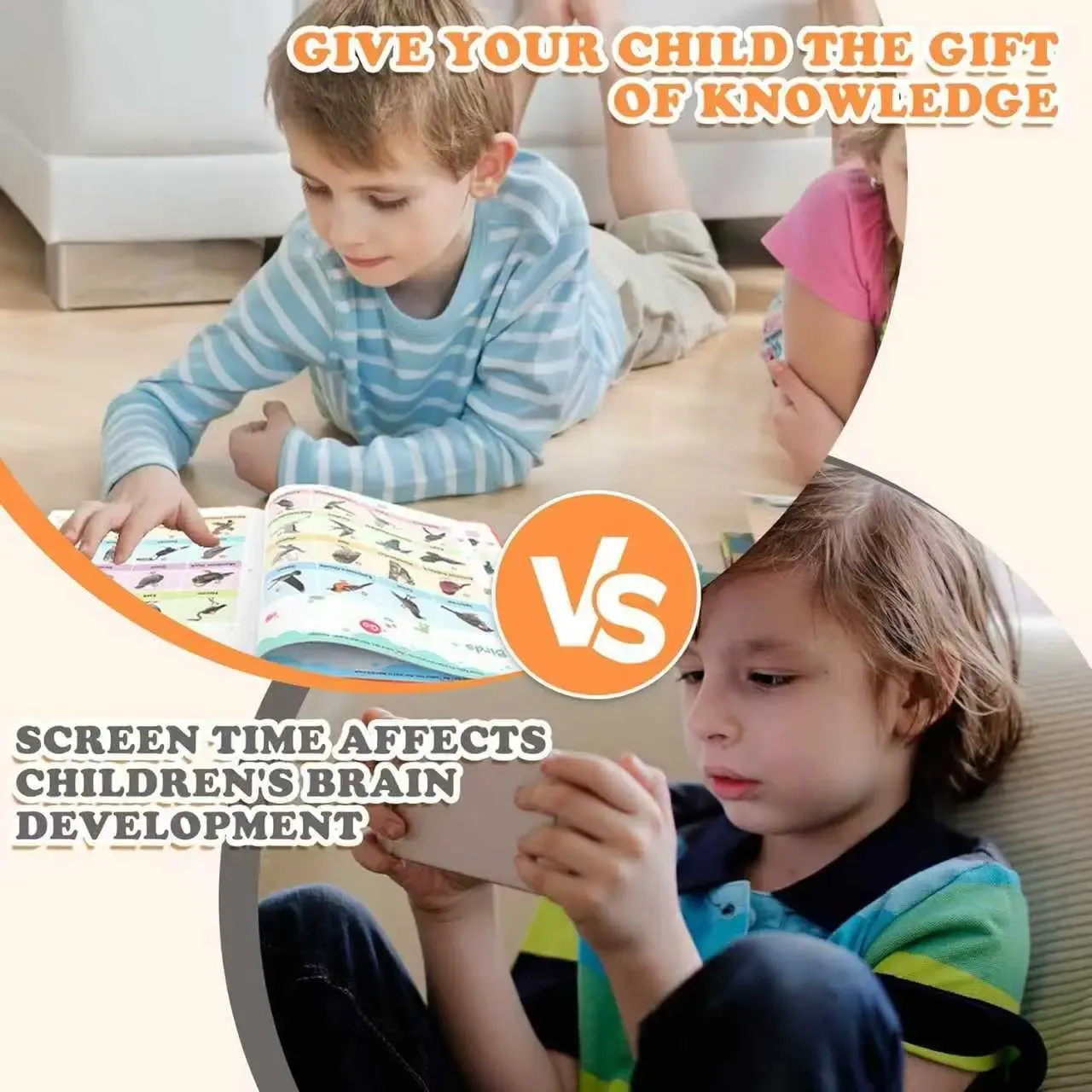 Interactive English Sound Book 21 Themes 470 Words Educational Learning Book for Children