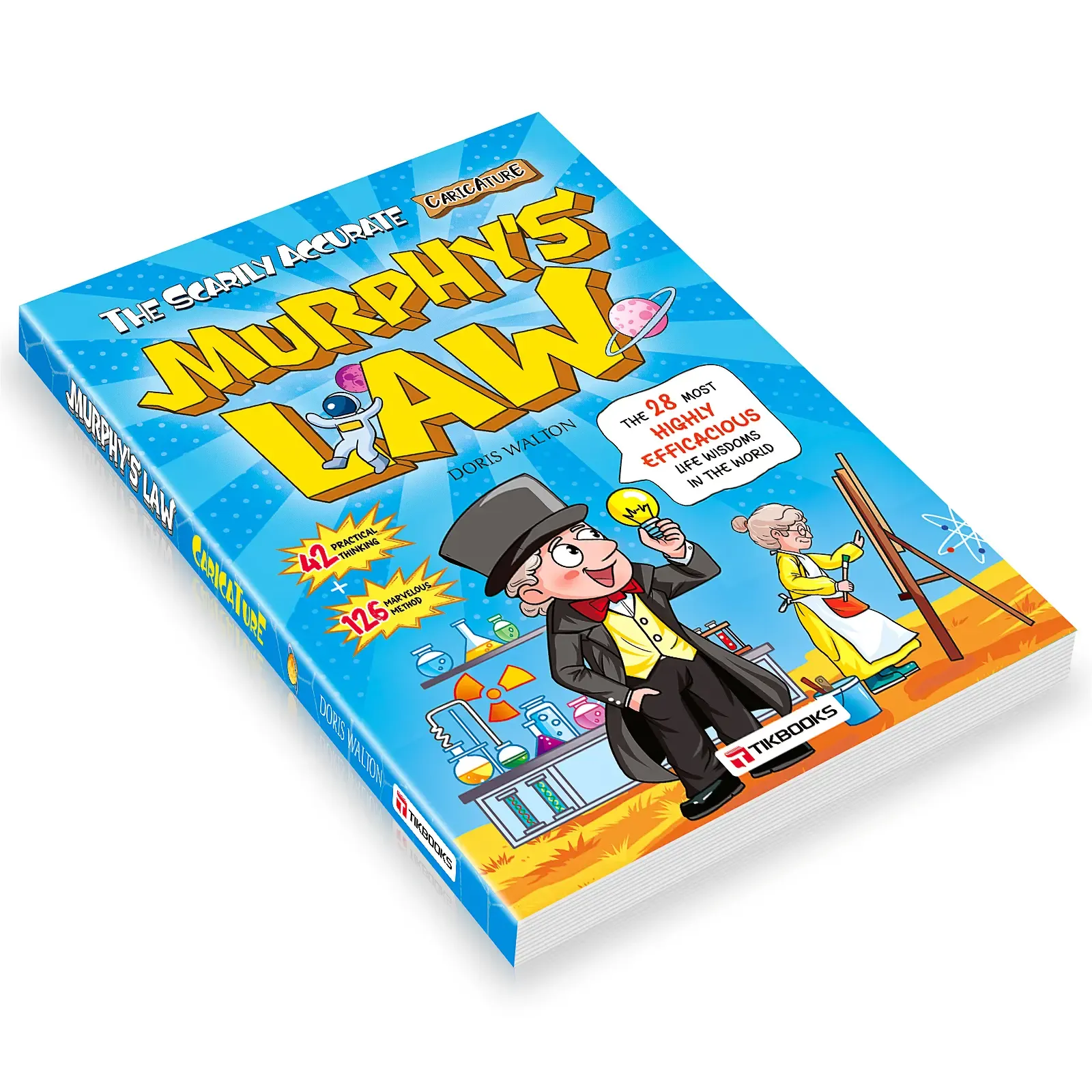 Kids Murphy's Law Comic Book Fun Life Wisdom for Critical Thinking English Version