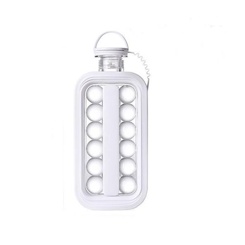 Multifunctional Ice Tray Water Bottle for Making Round Ice Balls