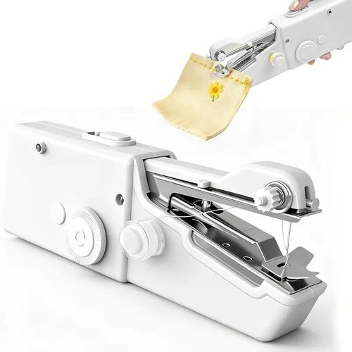 Portable Electric Sewing Machine with Sewing Accessories Easy to Operate for Home Quick Stitching