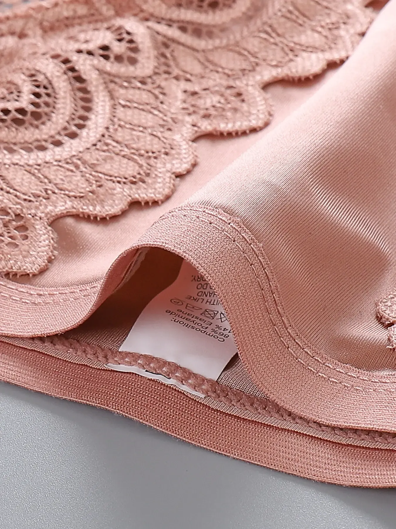 6 Pack Women's Satin Lace Trim Hipster Underwear Sexy Low Rise Briefs