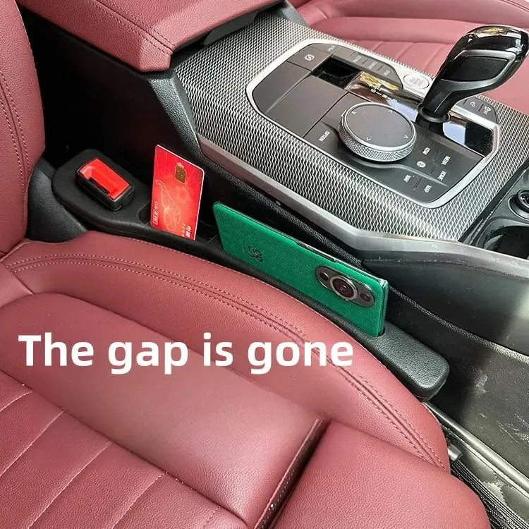 2Pcs Car Seat Gap Filler Universal Seat Side Gap Plug Strip Anti Drop Leakproof Storage Organizer for Car SUV Truck Interior Accessories
