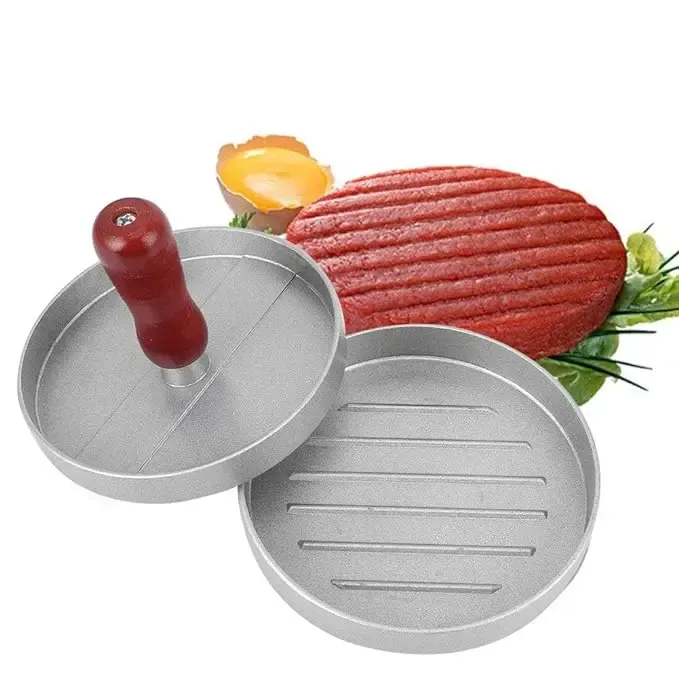 Easy to Clean Burger Patty Maker Press for Beef Chicken and Vegetable Patties