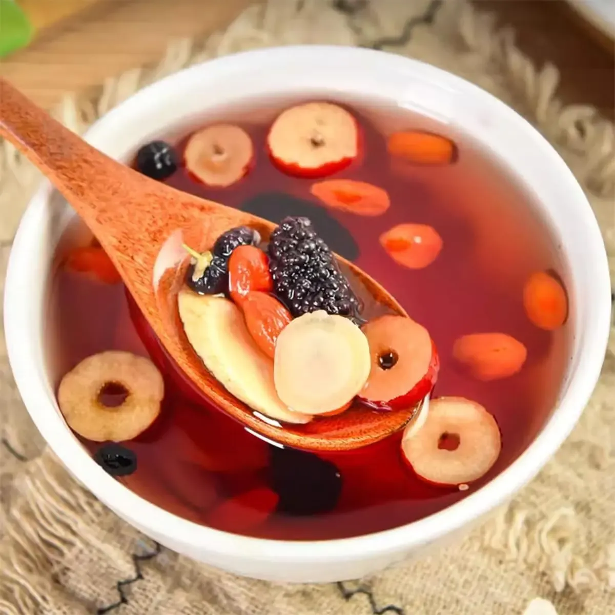 Revitalizing Ginseng Five Treasures Tea for Men & Women