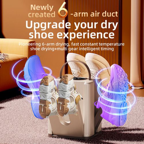 Portable Shoe Dryer Machine Constant Temperature Drying for All Shoe Types