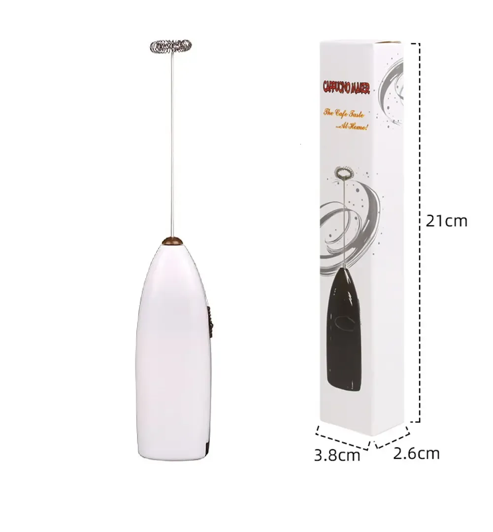 Portable Electric Milk Frother Handheld Coffee Foam Maker For Latte Cappuccino Matcha Egg Beater