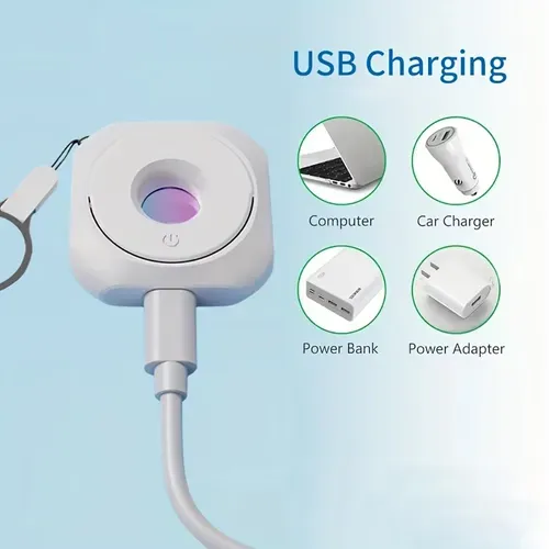 Portable Infrared Hidden Camera Detector for Travel Anti Spy Pinhole Lens Finder with USB Charging Long Range Detection Easy Operation for Hotel Bathroom Office