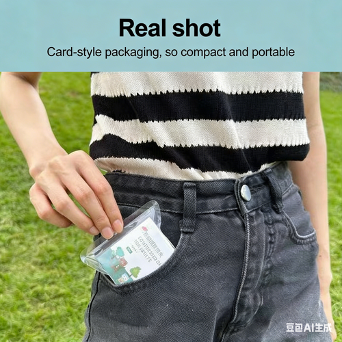 Mini Compressed Rain Poncho Reusable Easy to Carry for Hiking and TravelingBuy 1 Get 1 Free