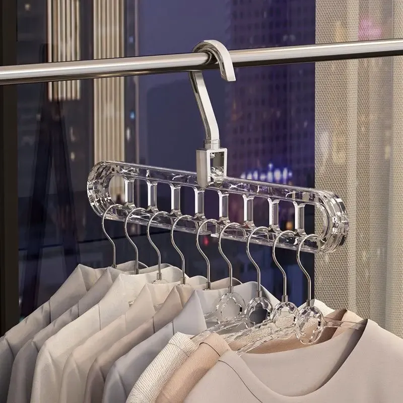 Multifunctional Magic Hanger Space Saving Clothes Hanger for Wardrobe