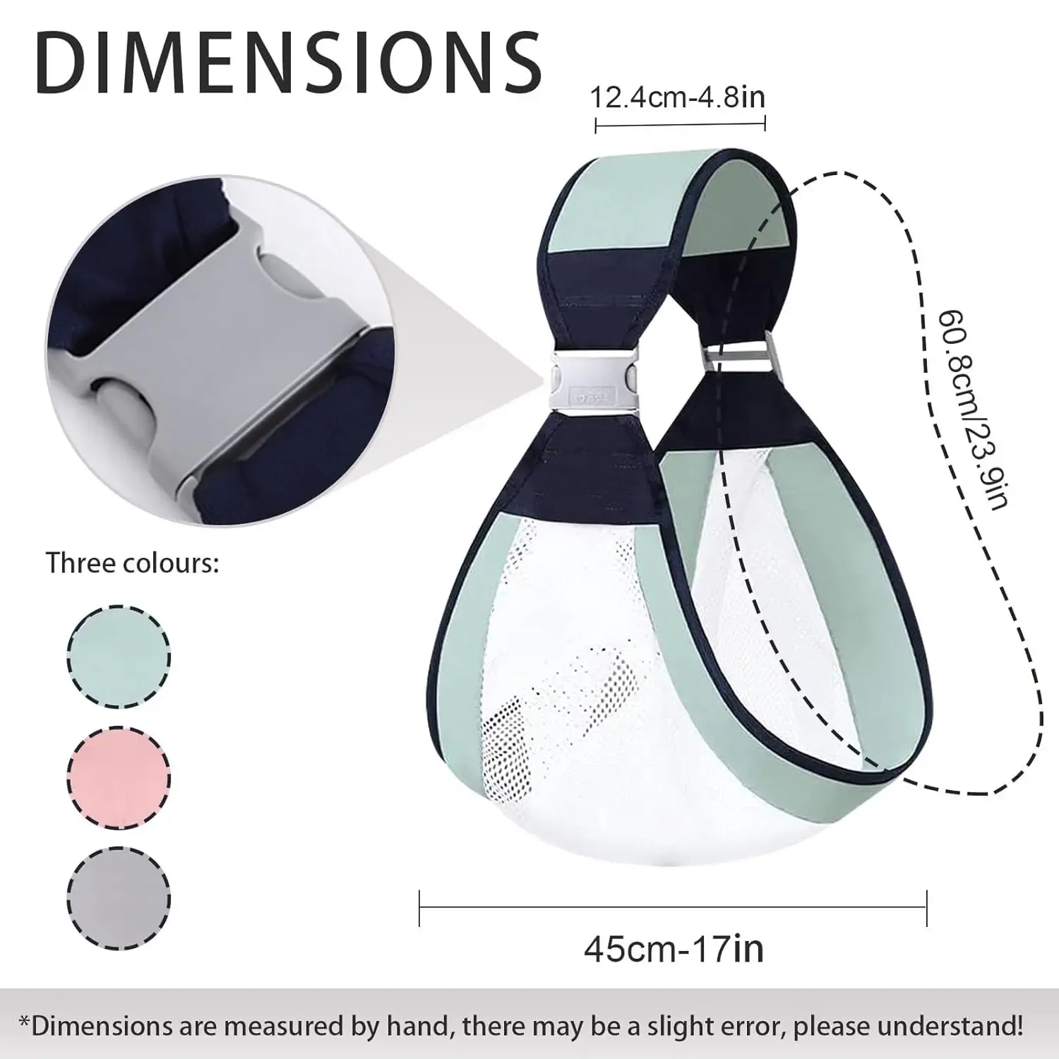 Multifunctional Breathable Baby Carrier for Newborns to Toddlers