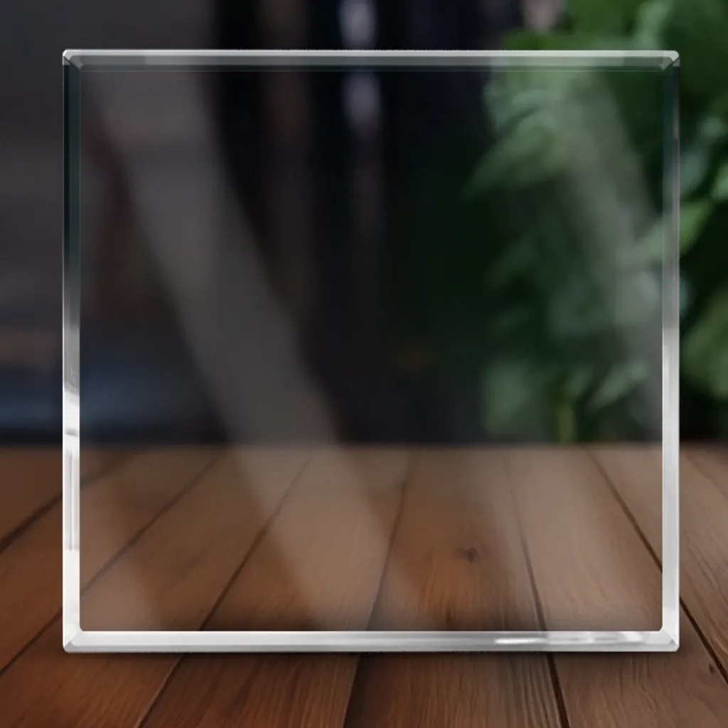 Custom Square Shaped Acrylic Plaque - Personalized Anniversary Wedding Gifts For Husband And Wife, Him And Her, All Believers, Jesus Lovers - Rooted In Love