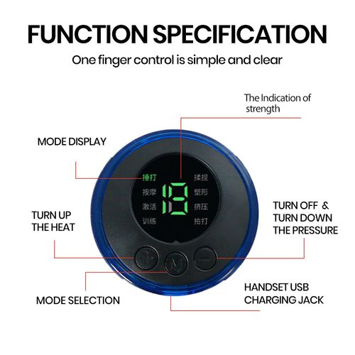 Magic massage stickers