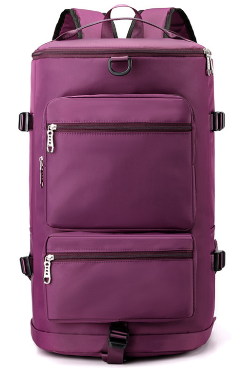 New gym bag shoe compartment sports training hand-held crossbody lightweight women's luggage bag dry and wet separation yoga swimming bag travel bag