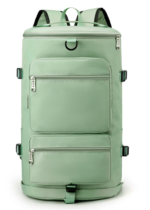 New gym bag shoe compartment sports training hand-held crossbody lightweight women's luggage bag dry and wet separation yoga swimming bag travel bag