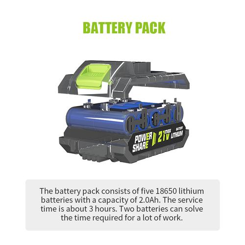 21v cordless multi-function drill with impact