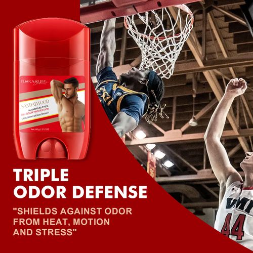 Flora Ruby Antiperspirant Body Stick Ointment Long-lasting Freshness Net Flavor Walking Bead Body Ball-Made--Buy one get one free