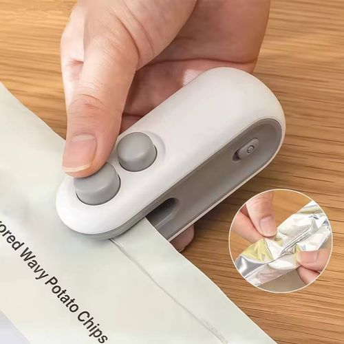 HOT Mini Heat Bag Sealing Machine Package Sealer Bags Plastic Food Sealer Clip Bag Handheld Sealer Food Packaging Heat Sealer