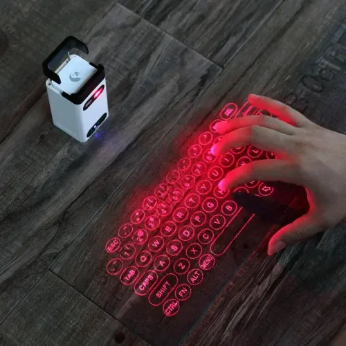 Virtual Laser Keyboard Wireless Touch Projector Phone Keyboards For Computer Laptop With Mouse Function