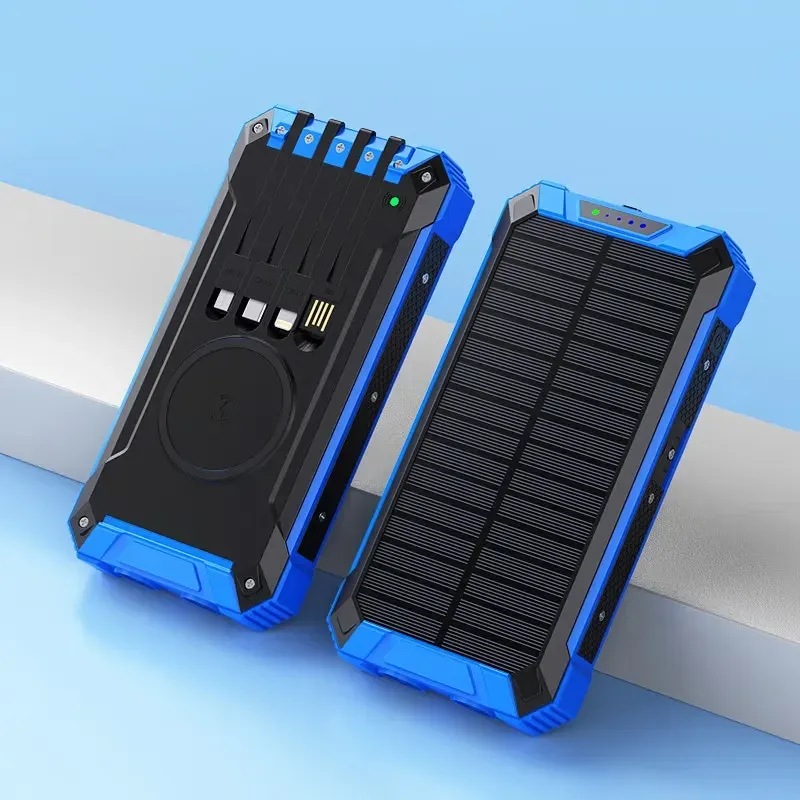 Charge your adventures with our solar power bank!