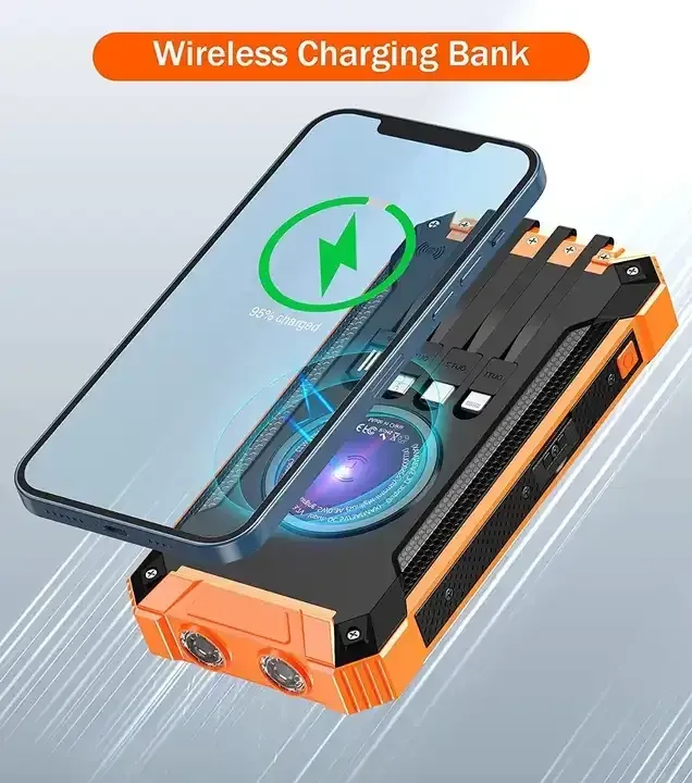 Charge your adventures with our solar power bank!