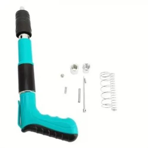 Nail Wall Fastening Tool for Cement Wall, Manual Steel Nails Machine Tool, Concrete Nail Machine, Mini Portable Nail Shooting Machine for Household Woodworking
