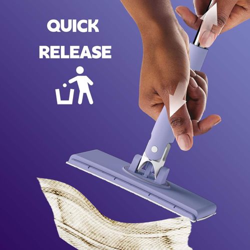 Mini sweeper mop, wet and dry dual-use, kitchen and bathroom wall mirror