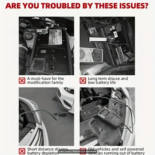 12 24V Marine Battery Isolator Disconnect Switch Prevents Battery Drain&Maintenance Manual Auto Battery Cut-off Switch for Car