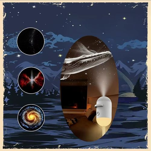 Mini Projector Starry Sky Ambient Light
