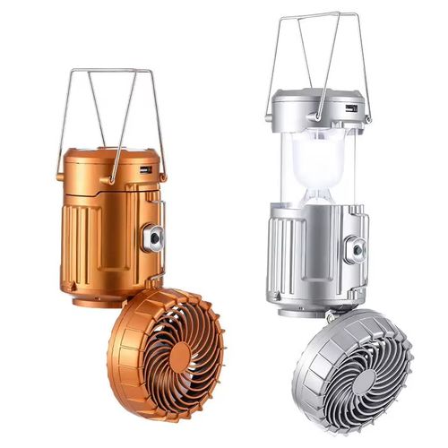 Solar Camping Fan Lamp