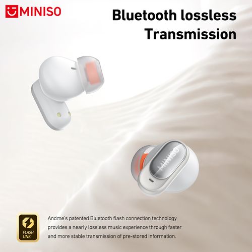 White MS105 AI Translation Wireless Earbuds