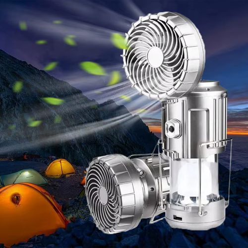 Solar Camping Fan Lamp
