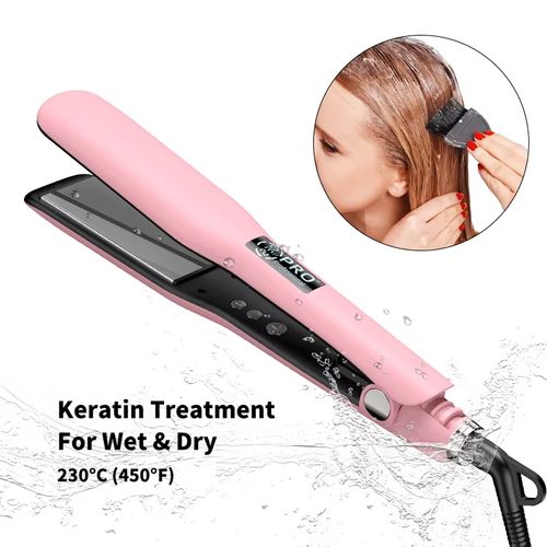 Negative Ion High Temperature Wide Plate Hair Straightener