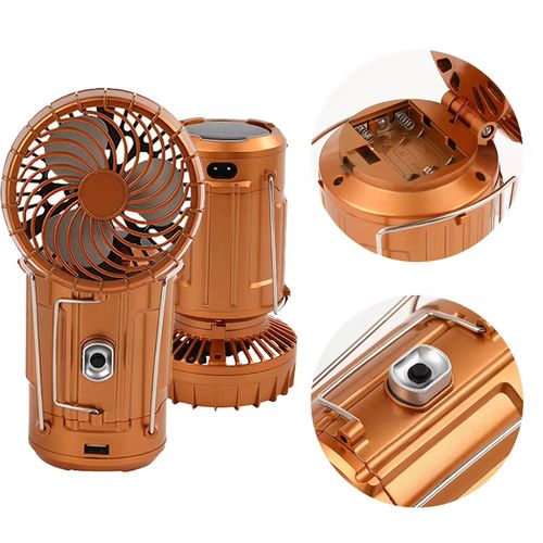 Solar Camping Fan Lamp
