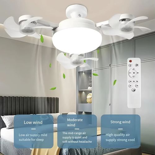Home Energy-Saving Silent Ceiling Fan Light