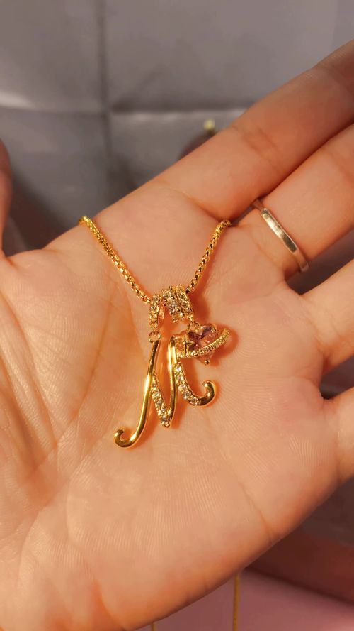 Premium Letter Necklace