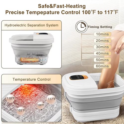 Foldable Automatic Foot Bath Tub