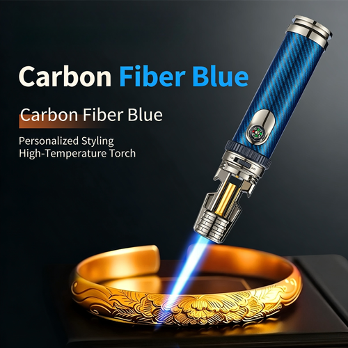 SG-027Multi-functional cigar-specific spray gun lighter, refillable flame-throwing windproof lighter with bottle opener for barbecues