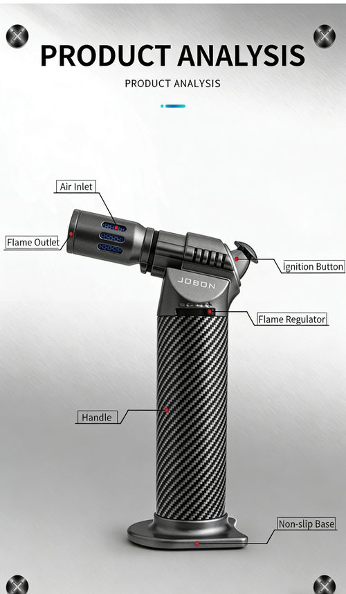 ZB-967A Windproof Jet Flame Torch Lighter