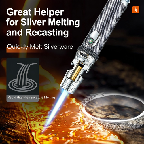 SG-027Multi-functional cigar-specific spray gun lighter, refillable flame-throwing windproof lighter with bottle opener for barbecues