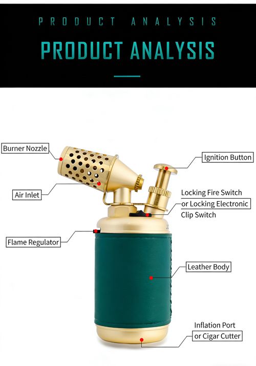 ZB-595 High-Temp Torch Lighter