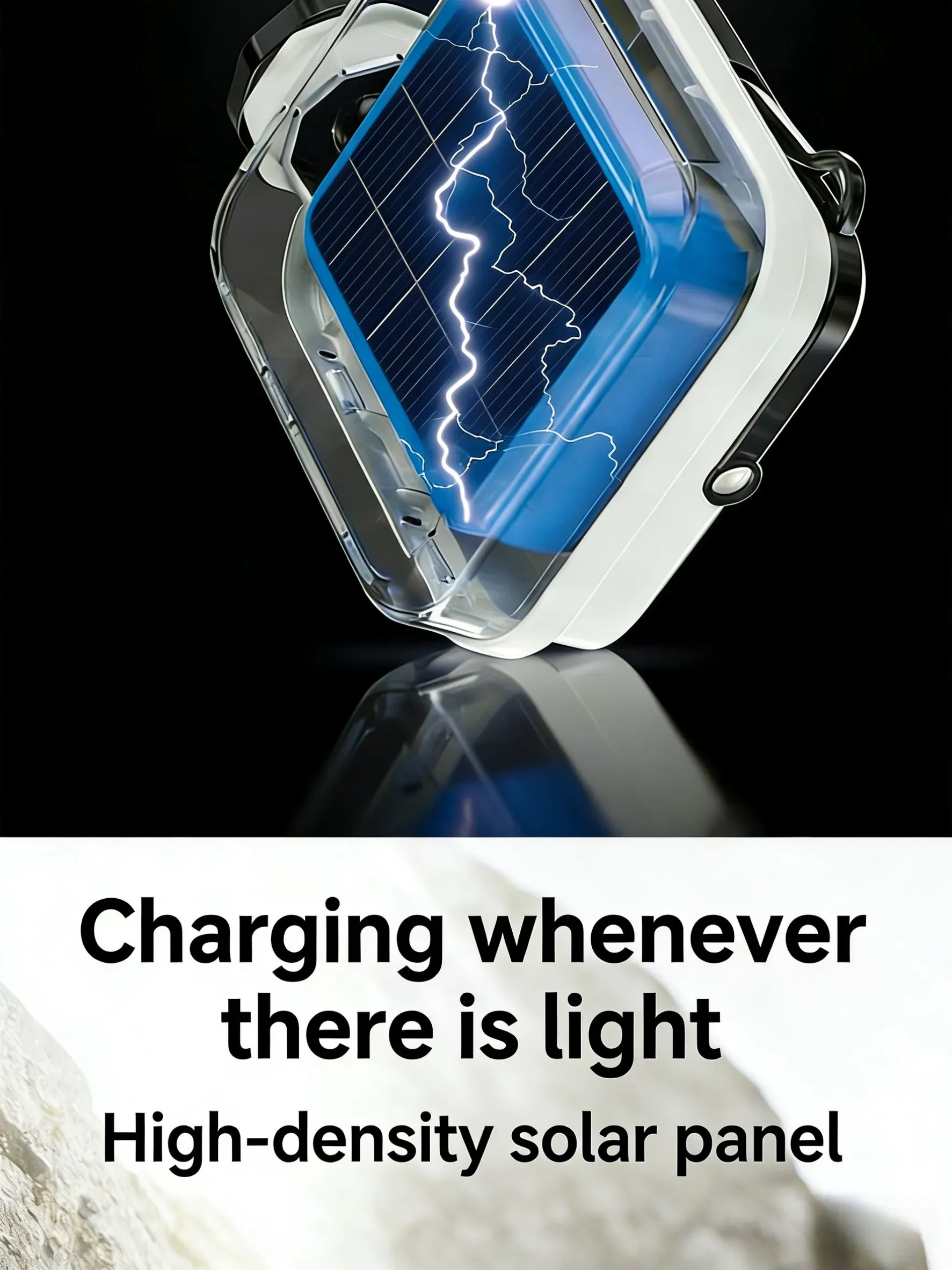 HB-150 Portable solar-powered light for night markets, household use, emergency power outage light, portable rechargeable outdoor camping light