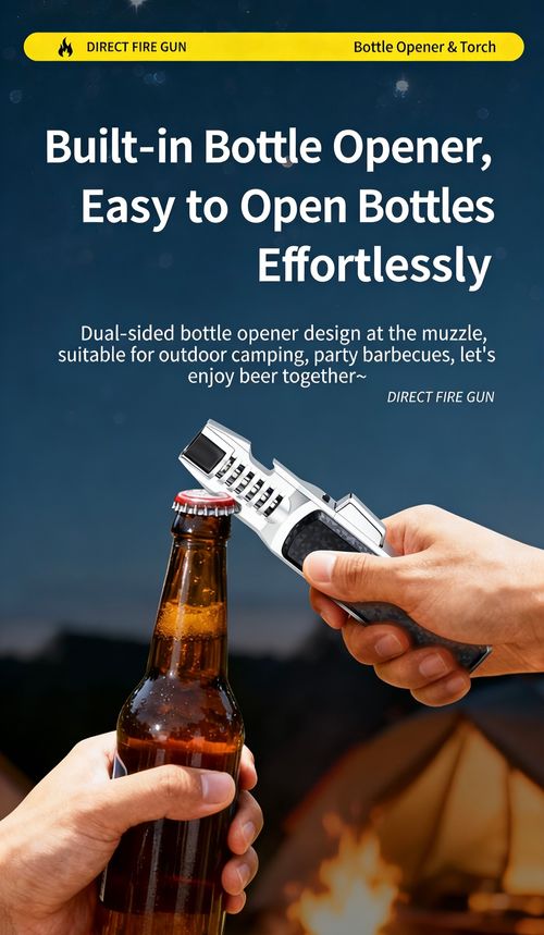 ZB-567Foldable Butane Torch – Adjustable Flame, Portable & Safe Design