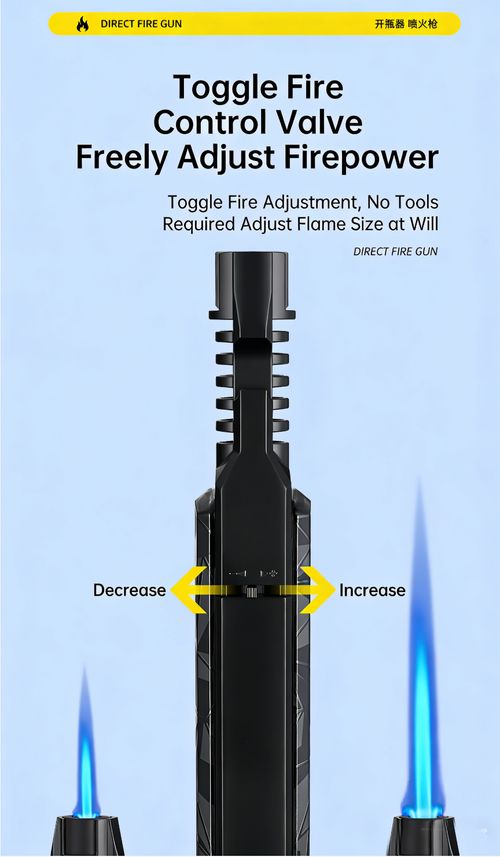 ZB-567Foldable Butane Torch – Adjustable Flame, Portable & Safe Design