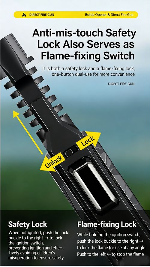 ZB-567Foldable Butane Torch – Adjustable Flame, Portable & Safe Design