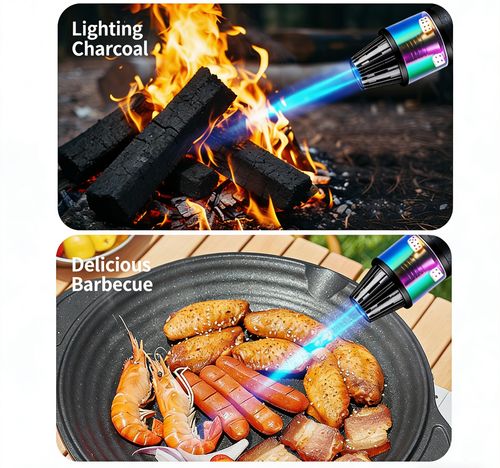 ZB-213 Butane Torch Lighter – Windproof, Adjustable Flame, Stylish Design