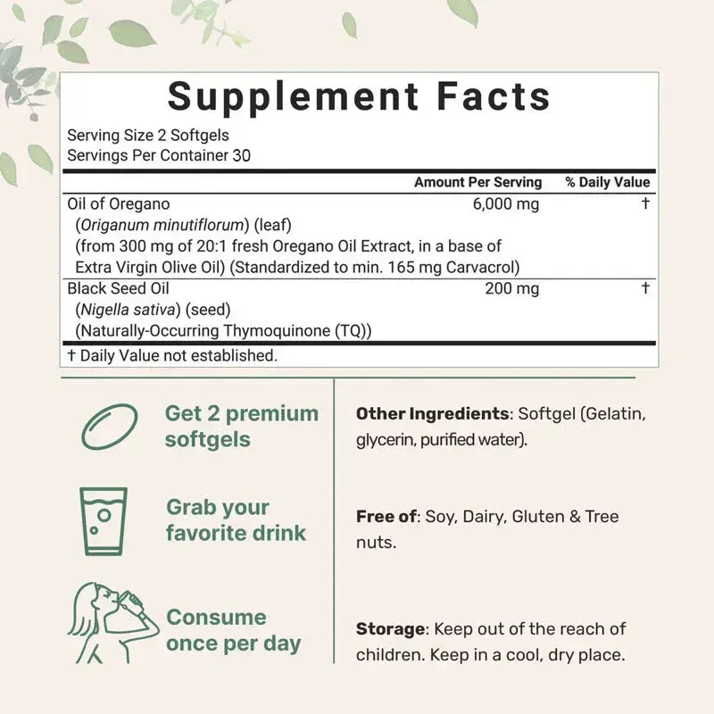 Oil of Oregano Wellness Boost